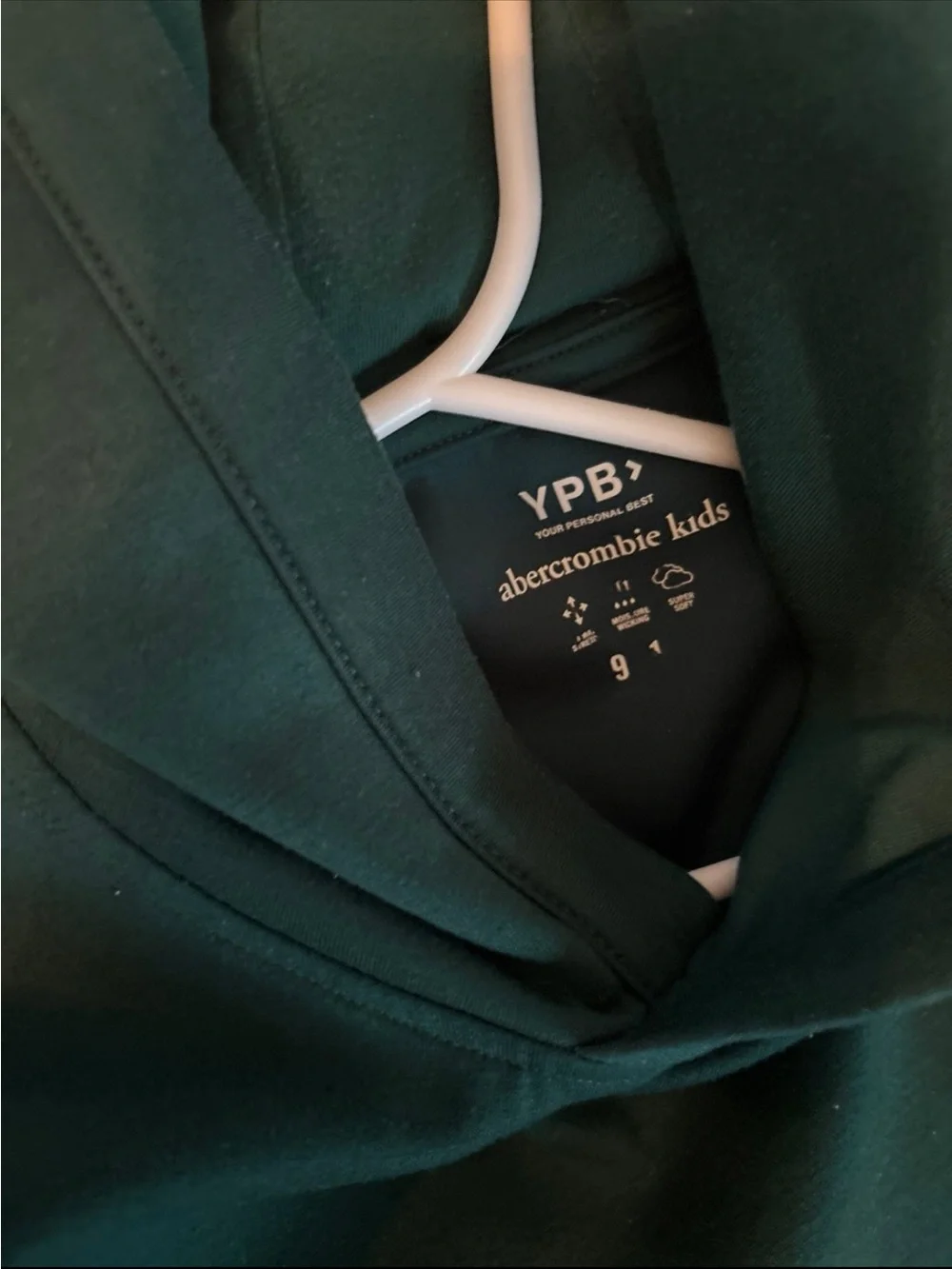 abercrombie kids Teal Green Hoodie & Joggers Set